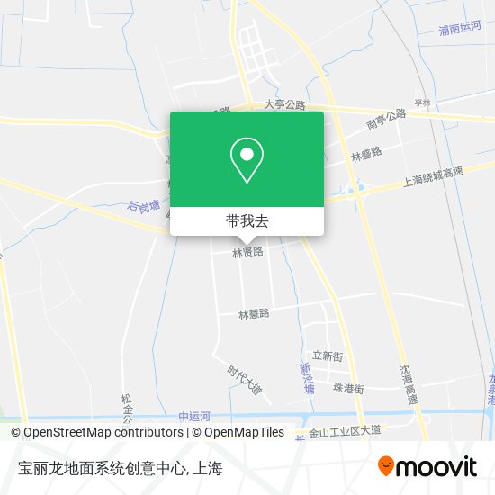 宝丽龙地面系统创意中心地图