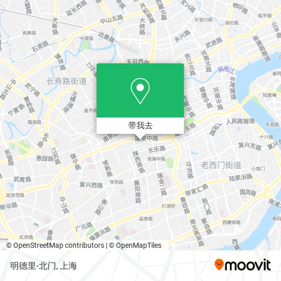 明德里-北门地图