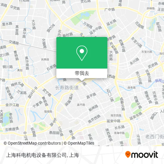 上海科电机电设备有限公司地图