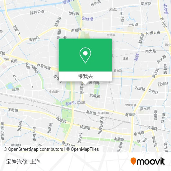宝隆汽修地图