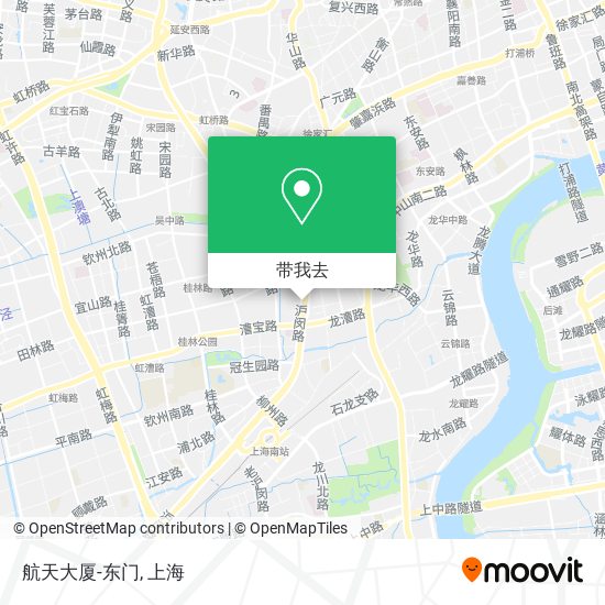 航天大厦-东门地图