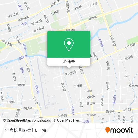 宝宸怡景园-西门地图
