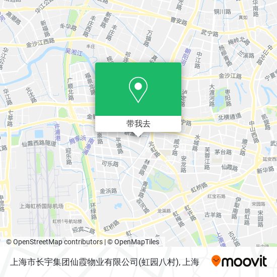 上海市长宇集团仙霞物业有限公司(虹园八村)地图