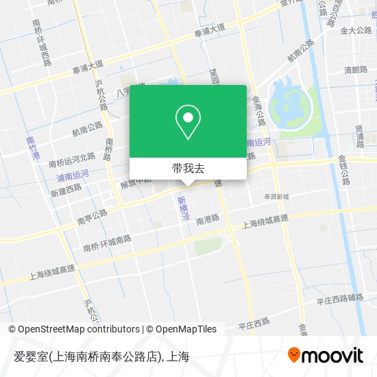 爱婴室(上海南桥南奉公路店)地图