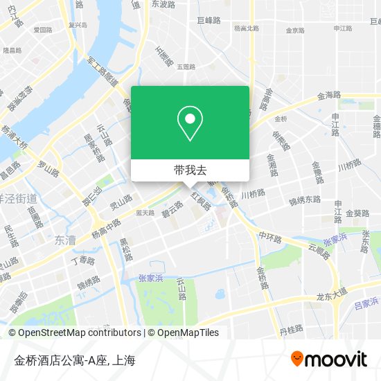 金桥酒店公寓-A座地图