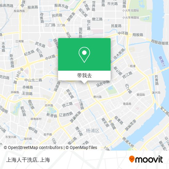 上海人干洗店地图