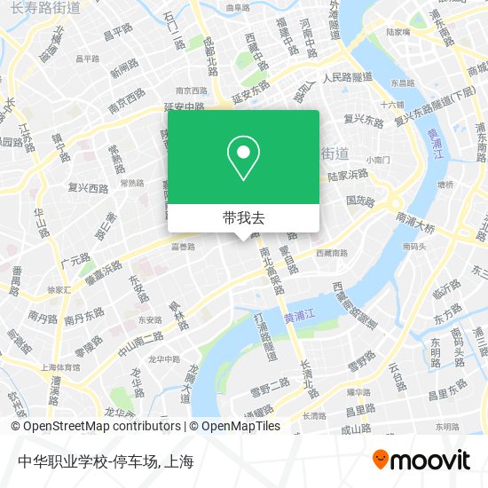 中华职业学校-停车场地图