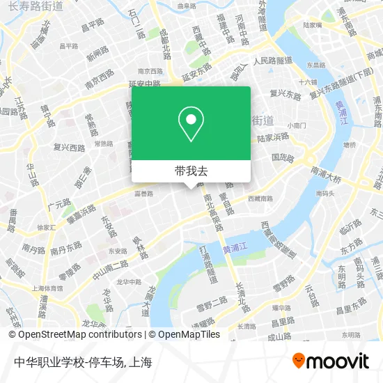中华职业学校-停车场地图