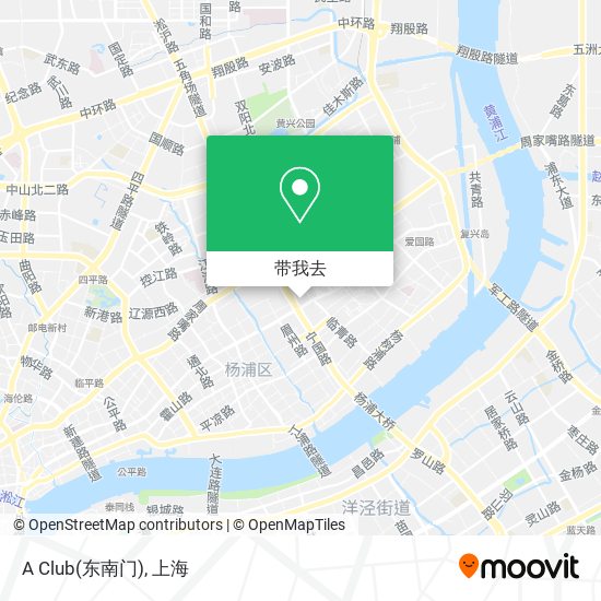 A Club(东南门)地图
