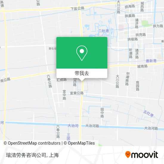 瑞清劳务咨询公司地图