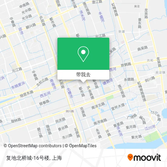 复地北桥城-16号楼地图