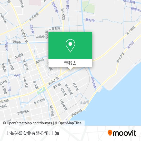 上海兴誉实业有限公司地图