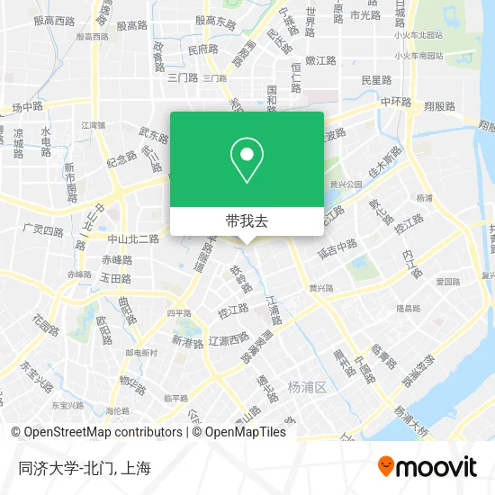 同济大学-北门地图