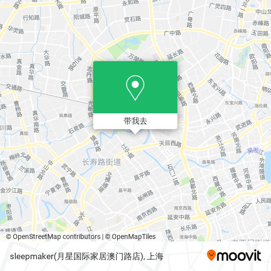 sleepmaker(月星国际家居澳门路店)地图