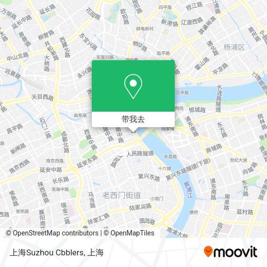上海Suzhou Cbblers地图