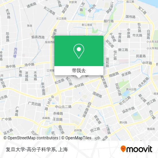 复旦大学-高分子科学系地图