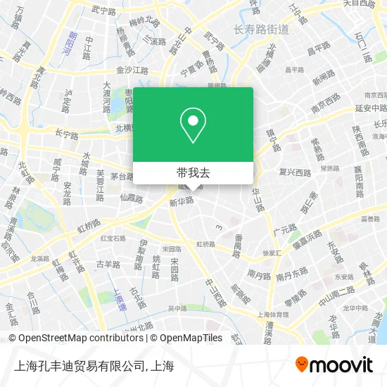 上海孔丰迪贸易有限公司地图