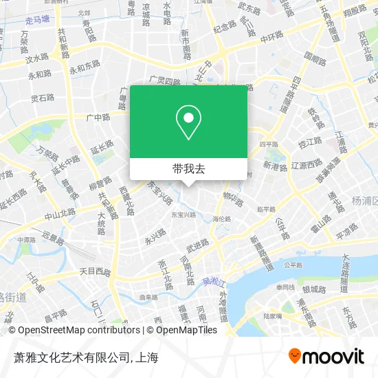 萧雅文化艺术有限公司地图