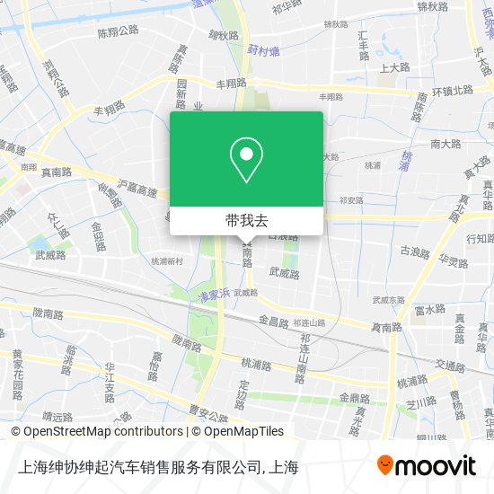 上海绅协绅起汽车销售服务有限公司地图