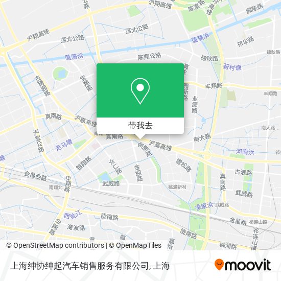 上海绅协绅起汽车销售服务有限公司地图