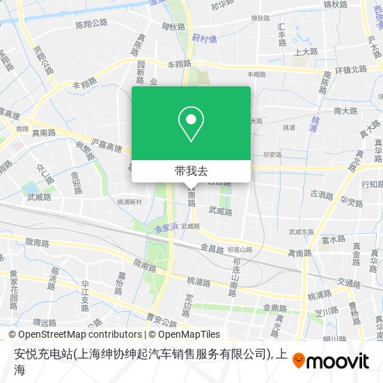 安悦充电站(上海绅协绅起汽车销售服务有限公司)地图