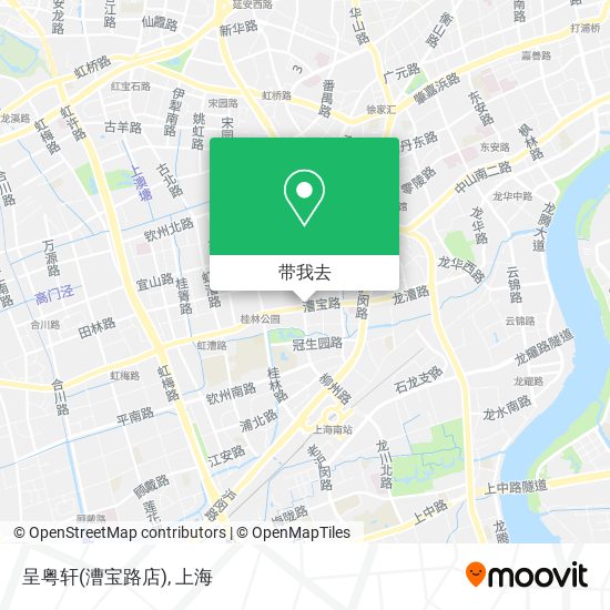 呈粤轩(漕宝路店)地图