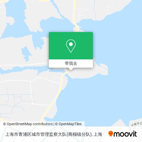 上海市青浦区城市管理监察大队(商榻镇分队)地图
