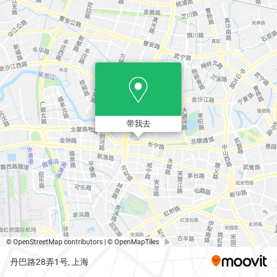 丹巴路28弄1号地图