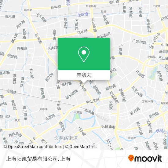 上海阳凯贸易有限公司地图