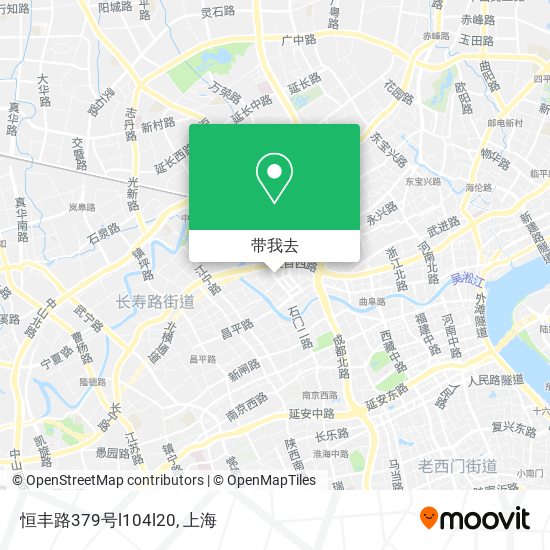 恒丰路379号l104l20地图