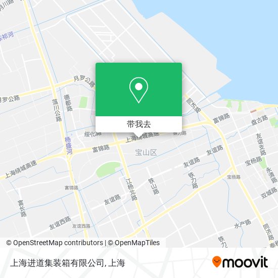 上海进道集装箱有限公司地图