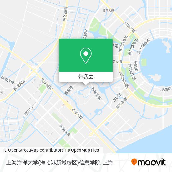 上海海洋大学(洋临港新城校区)信息学院地图