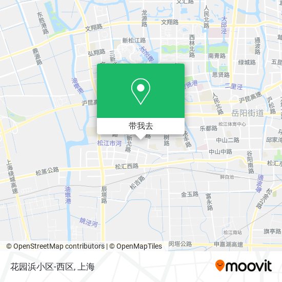 花园浜小区-西区地图