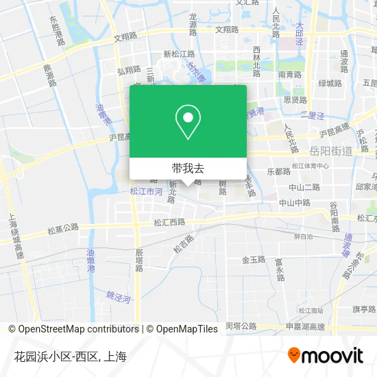 花园浜小区-西区地图