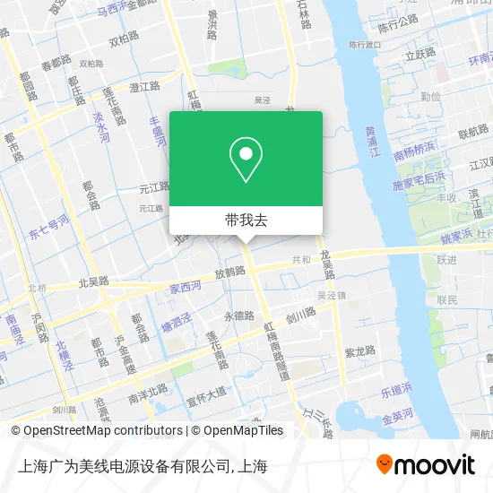 上海广为美线电源设备有限公司地图