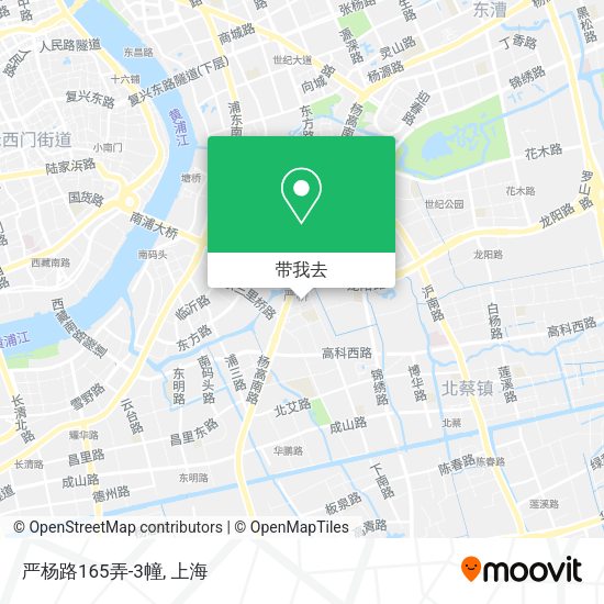 严杨路165弄-3幢地图