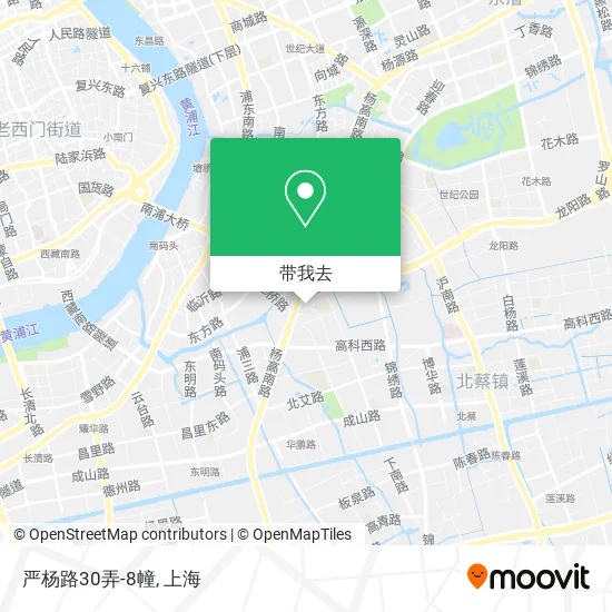 严杨路30弄-8幢地图