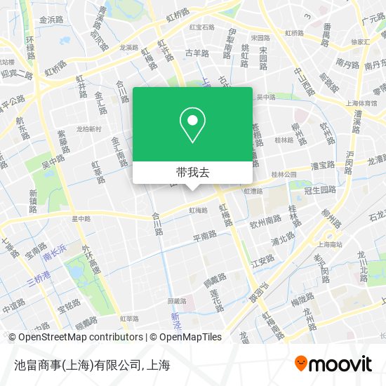 池畠商事(上海)有限公司地图