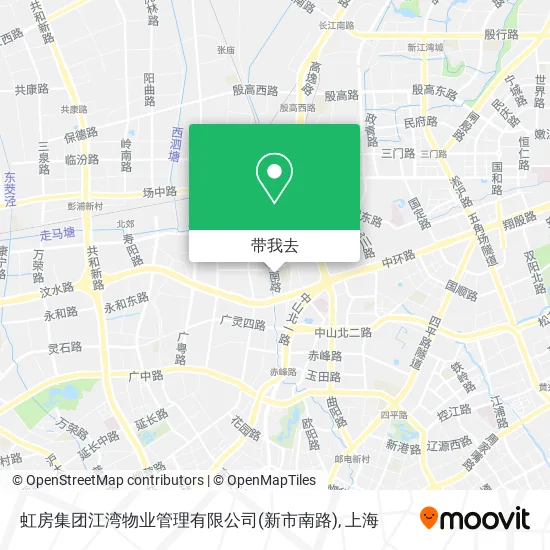 虹房集团江湾物业管理有限公司(新市南路)地图