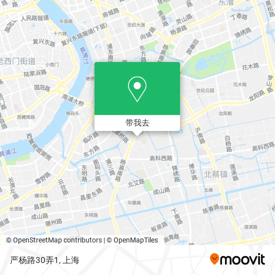 严杨路30弄1地图