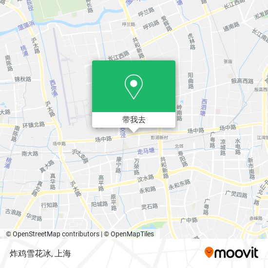 炸鸡雪花冰地图