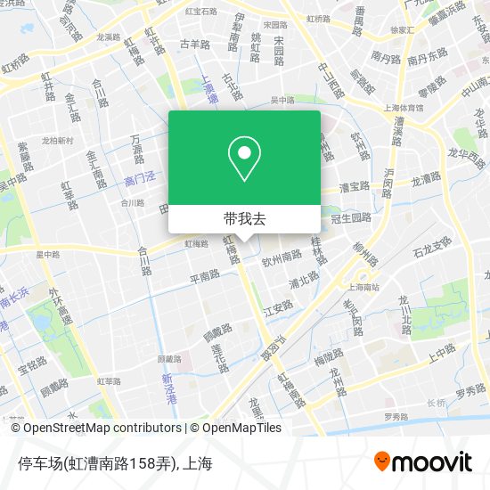 停车场(虹漕南路158弄)地图