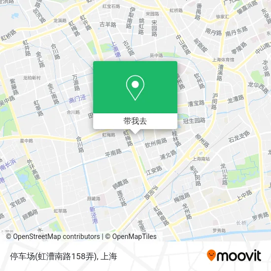 停车场(虹漕南路158弄)地图