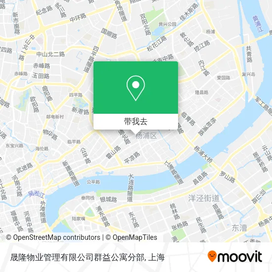 晟隆物业管理有限公司群益公寓分部地图