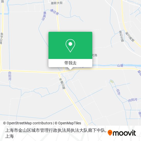 上海市金山区城市管理行政执法局执法大队廊下中队地图