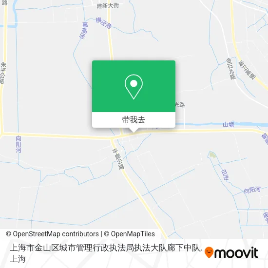 上海市金山区城市管理行政执法局执法大队廊下中队地图