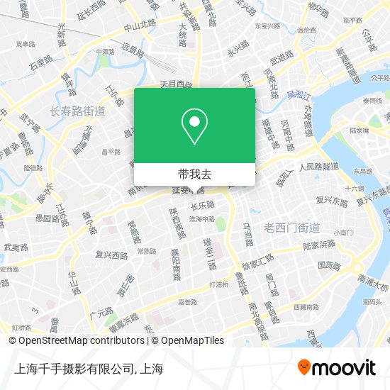 上海千手摄影有限公司地图
