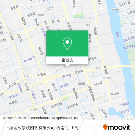 上海瑞欧景观园艺有限公司-西南门地图