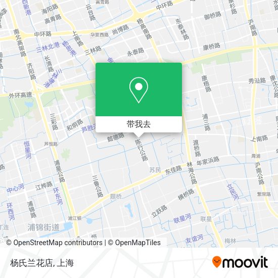 杨氏兰花店地图