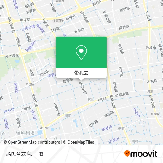 杨氏兰花店地图